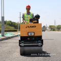 Hydraulic soil compactor double drum walk-behind vibratory road roller FYL-800C